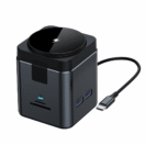 8n1 HUB – Gunmetal Multi-Port Charging Hub with Integrated MagSafe Wireless Charging & 100W Type-C Power - Image 8