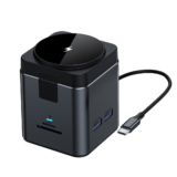 8n1 HUB ? Gunmetal Multi-Port Charging Hub with Integrated MagSafe Wireless Charging & 100W Type-C Power - Image 8