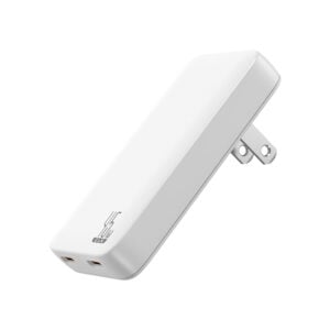 SLIM TRAVI SET – Ultra-Compact Dual USB-C Fast Charger with 45W Power & PPS Support in Travel Pouch - Image 4