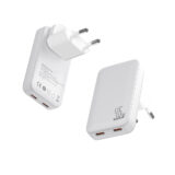 SLIM TRAVI SET ? Ultra-Compact Dual USB-C Fast Charger with 45W Power & PPS Support in Travel Pouch - Image 7