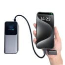STRAPPY – Durable USB-C to USB-C Fast Charging Cable with 60W Power & Keychain Design for Easy Portability - Image 3