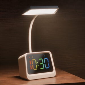 CLAMP – Multifunctional Bluetooth Speaker with 20-Hour Playtime, TWS, FM Radio, RGB Lighting & Phone Stand - Image 4