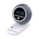LUNA ? Multifunctional Bluetooth Speaker with JL 5.3 Chip, RGB Ambient Light, Alarm Clock & Phone Stand