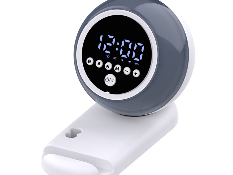 LUNA – Multifunctional Bluetooth Speaker with JL 5.3 Chip, RGB Ambient Light, Alarm Clock & Phone Stand