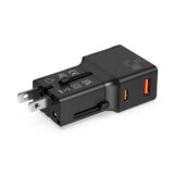 POWER ADAPTOR – Compact 25W Mini Travel Charger with Dual USB-C & USB-A Ports, PD Quick Charge & QC3.0 Support - Image 6