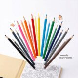 COLOR BOOK ? A5 Creative Coloring Set with 50 Patterned Pages & 12 Coloring Pencils for Art on the Go - Image 5