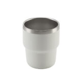 ESPRESSO STACKABLE Cups ? Stylish 80ml Double-Wall Stainless Steel Espresso Cups with Silver-Lined Lid & Premium Gift Box - Image 14
