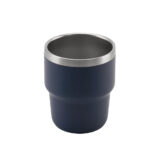 ESPRESSO STACKABLE Cups ? Stylish 80ml Double-Wall Stainless Steel Espresso Cups with Silver-Lined Lid & Premium Gift Box - Image 16