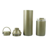 FLASKEE SET ? Premium Powder-Coated Double-Wall Stainless Steel Cups (600ml & 300ml) with Interchangeable Lids & Adjustable Straw - Image 22