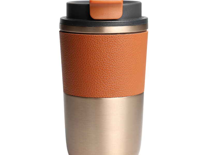 COZY TUMBLER – Stylish 420ml Stainless Steel Double-Wall Mug for Hot & Cold Drinks with Lasting Insulation