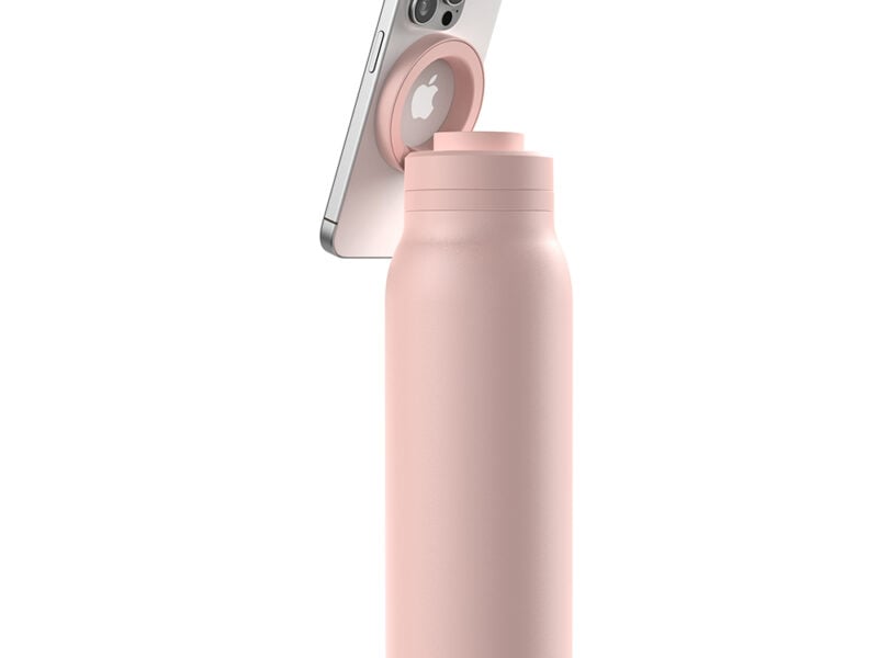 BOTELLA ULTRA – Durable Eco-Friendly Stainless Steel Water Bottle with MagSafe Phone Holder & Wide Opening for Easy Cleaning