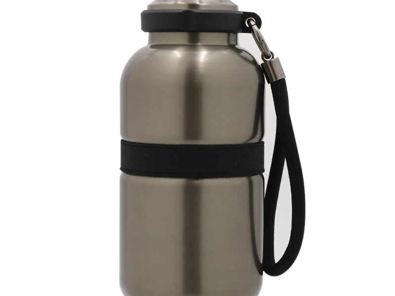 PRIME FLASK – Premium 420ml Double-Wall Stainless Steel Flask with Vacuum Insulation & Leak-Proof Silicone Seal