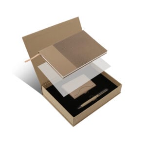 AGENDA PRO SET – Executive 4-Piece Notebook Gift Set with PU Binder, Metal Pen & Card Holder for Professionals - Image 12