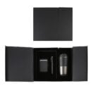 COZY SET – Elegant Gift Set with 420ml Stainless Steel Mug, PU Notebook & Metal Pen in Premium Leather Box - Image 2