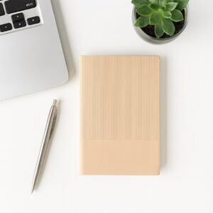 A6 AGENDA – Compact PU Leather Notebook with 120 High-Quality Sheets for Notes, Writing & Journaling - Image 2
