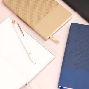 A5 AGENDA – Stylish PU Leather Notebook with 100 High-Quality Sheets for Meetings, Journaling & Everyday Use - Image 2