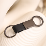 KEY KEEPER – Elegant PU Leather & Metal Durable Keychain with Sleek Design - Image 9