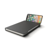 NOTECASE ? A5 Recycled PU Notebook with 96 Sheets, Built-in Phone Stand & Ruler - Image 10