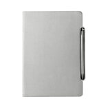 NOTECASE ? A5 Recycled PU Notebook with 96 Sheets, Built-in Phone Stand & Ruler - Image 4