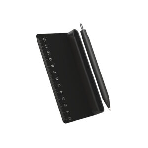 NOTECASE – A5 Recycled PU Notebook with 96 Sheets, Built-in Phone Stand & Ruler - Image 6