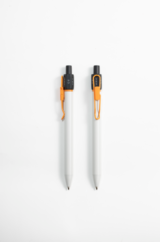 HEXASPINNER PEN ? Push Action Ballpoint Pen with Hexagonal Fidget Spinner, Matte Lacquered Aluminum Barrel - Image 2