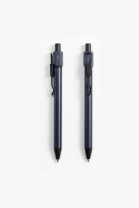 HEXASPINNER PEN – Push Action Ballpoint Pen with Hexagonal Fidget Spinner, Matte Lacquered Aluminum Barrel - Image 4