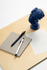 HEXASPINNER PEN ? Push Action Ballpoint Pen with Hexagonal Fidget Spinner, Matte Lacquered Aluminum Barrel - Image 5