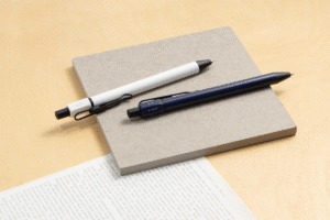 HEXASPINNER PEN – Push Action Ballpoint Pen with Hexagonal Fidget Spinner, Matte Lacquered Aluminum Barrel - Image 9