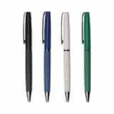 SLIM PEN-2 – High-Quality Slim Metal Twist Ballpoint Pen with Special PU Grip & Smooth Blue Ink