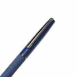 SLIM PEN-2 – High-Quality Slim Metal Twist Ballpoint Pen with Special PU Grip & Smooth Blue Ink - Image 9