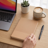A5 AGENDA ? Stylish PU Leather Notebook with 100 High-Quality Sheets for Meetings, Journaling & Everyday Use - Image 13