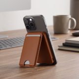 MAGPOWER PRO ? Sleek 5000mAh Wallet-Style Power Bank with 15W Wireless Charging, Built-In Cable & Phone Stand - Image 2