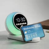 LUNA ? Multifunctional Bluetooth Speaker with JL 5.3 Chip, RGB Ambient Light, Alarm Clock & Phone Stand - Image 2