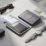 FINDY PASSPORT PRO ? Sleek Recycled PU Leather Passport Holder with Dual Findy Tracking for Apple Find My & Google Find Hub - Image 3