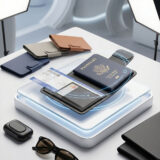 FINDY PASSPORT PRO ? Sleek Recycled PU Leather Passport Holder with Dual Findy Tracking for Apple Find My & Google Find Hub - Image 9