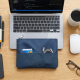 O PURSE Pocket Pouch Compact Multi-Pocket Pouch ? Sleek, Durable Design with Zipper, Pen & Card Pockets for Organized Essentials - Image 2