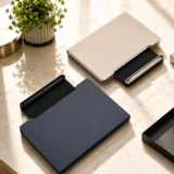 NOTECASE ? A5 Recycled PU Notebook with 96 Sheets, Built-in Phone Stand & Ruler - Image 2