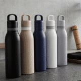 GRAB&SIP | 530ml Stainless Steel Bottle | 2-in-1 Straw & Direct Sip