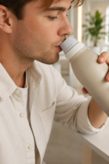 GRAB&SIP | 530ml Stainless Steel Bottle | 2-in-1 Straw & Direct Sip - Image 9