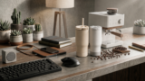 SIPORA | 600ml Steel Straw Coffee Mug with Non-Slip Grip - Image 7