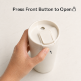 TAP DRINK | 350ml NFC Smart Tumbler – Digital Branding Stainless Steel Travel Mug with Push-Button Lid - Image 10