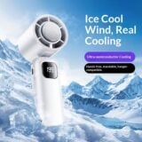 ICY FAN – Portable Rechargeable Neck & Handheld Cooling Fan - Image 7