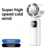 ICY FAN – Portable Rechargeable Neck & Handheld Cooling Fan - Image 11