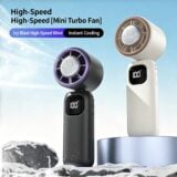 ICY FAN – Portable Rechargeable Neck & Handheld Cooling Fan - Image 12