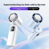 ICY FAN – Portable Rechargeable Neck & Handheld Cooling Fan - Image 16