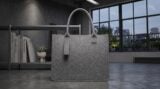 FELTY BAG Grey | Premium 3mm Felt Tote with Structured Design - Image 7