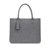 FELTY BAG Grey | Premium 3mm Felt Tote with Structured Design - Image 9