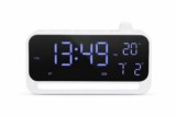 TIME BEAT White | Bluetooth 5.4 Speaker with Digital Alarm Clock & Calendar Display - Image 7