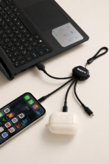 PIXI Cable with NFC — 5-in-1 Fast Charging Cable with Smart NFC Sharing - Image 9