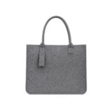 FELTY BAG Grey | Premium 3mm Felt Tote with Structured Design